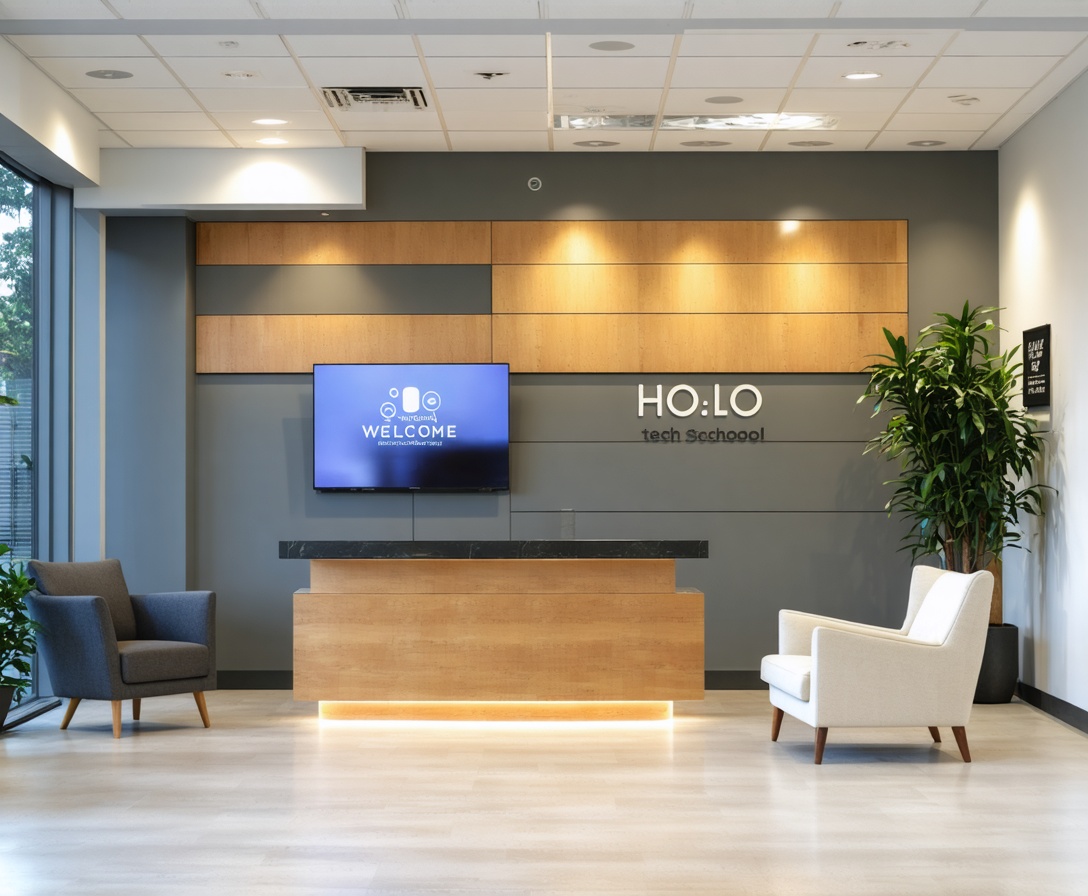 The organized and welcoming reception area of the IT Learning Camp student support center